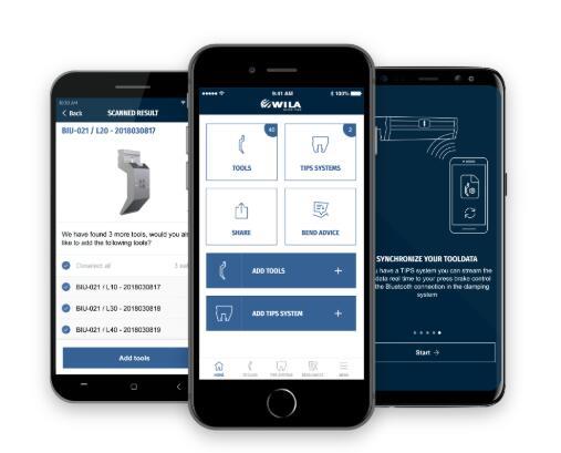 wila pressbrake tools App wila pressbrake tools App
