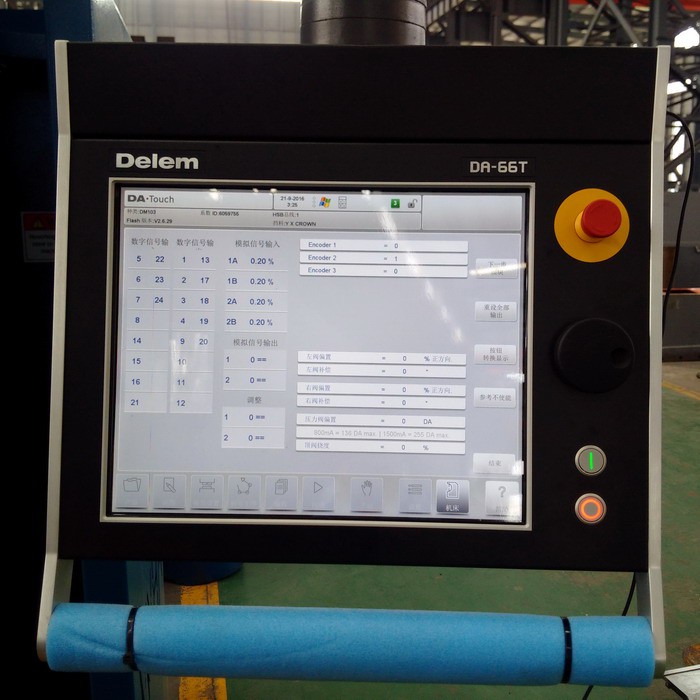 DELEM DA66T Touch screen CNC Pressbrakes controller