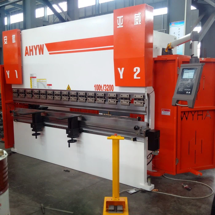 100T3200 CNC PRESSBRAKE 4 axis YAWEI made in china 