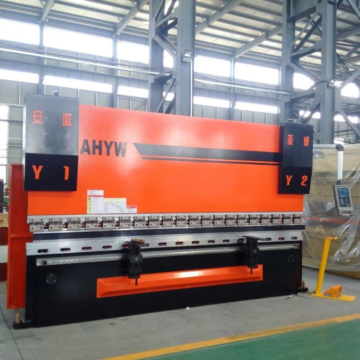 160T4m cnc pressbrake 4 axis Yawei made in China