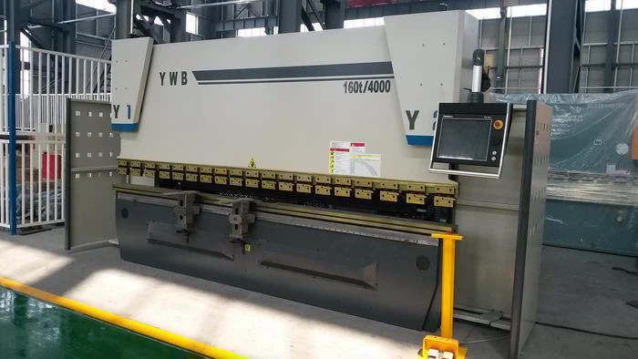 AHYW Yawei china 160T4M CNC Pressbrake 6 axis DA66T graphical touch screen controller 
