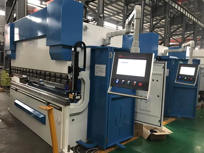AHYW 6 Axis CNC Press brake 4M Italy ESA S640 DSP MCS Laser