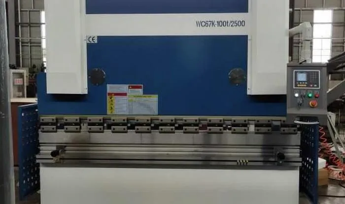 AHYW Yawei 100T sheet metal 8ft bending machine made in china factory