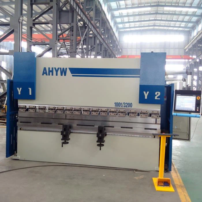 AHYW Yawei 100t3m 4 axis cnc press brake for 10ft sheet metal bending machine da66t