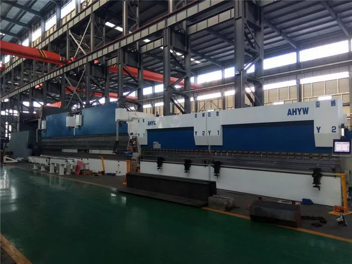China Yawei 12m CNC Tandem Press brakes lamppost light poles bending machines