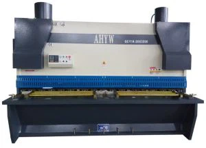 AHYW Yawei 20mm 3m CNC Metal Guillotine Shear