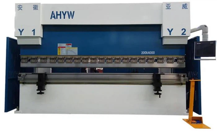 AHYW Yawei 200T4M 6 axis cnc press brake DA66T china manufacture supplier