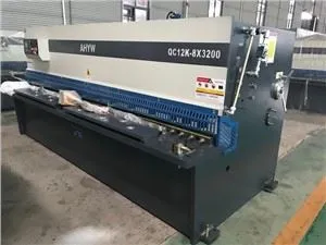 AHYW Yawei 8mm Carbon Steel Cutting Machine