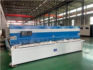 AHYW Yawei 6mm 4m Metal Shearing Machine